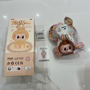 Pop Mart The Monsters Have A Seat Labubu Plush Pendant - HEHE